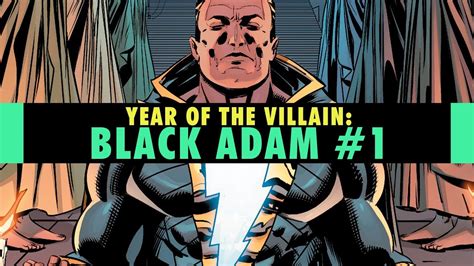 Real Power Year Of The Villain Black Adam 1 Review Youtube
