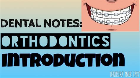 Study With Me Ii Dentistry Lectures Ii Dental Notes Ii Orthodontics Ii