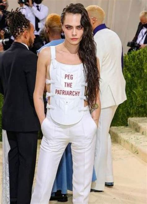 Met Gala 2021 From Cara Delevingne To Dan Levy Celebs Who Make Strong Social Statements With