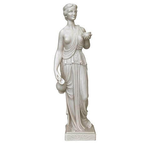 40cm Nude Hebe Goddess Statue Greek Mythology Handmade Etsy