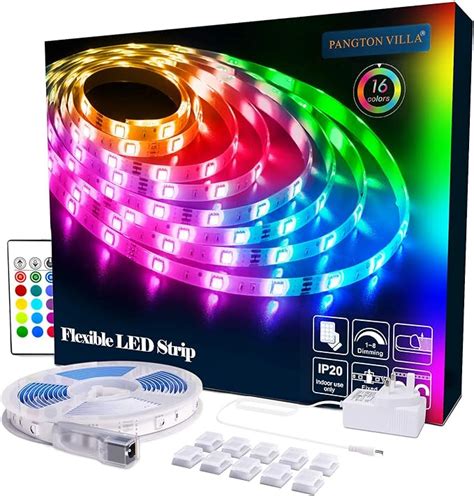 Led Strips Lights 5m Newest 2019 Rgb 5050 Leds Colour Changing Kit