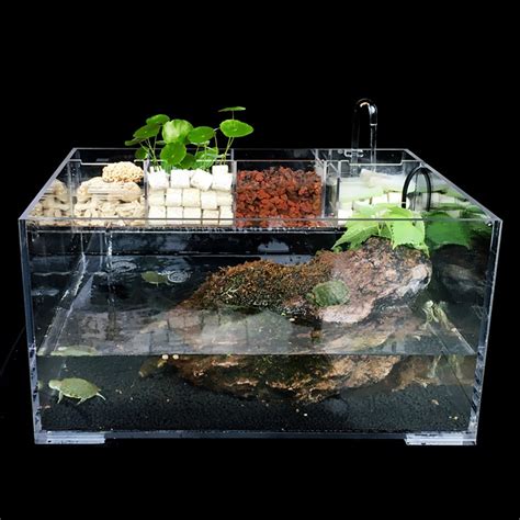 Creative Desktop Fish Tank Ecological Gold Fish Tank Breeding Turtle