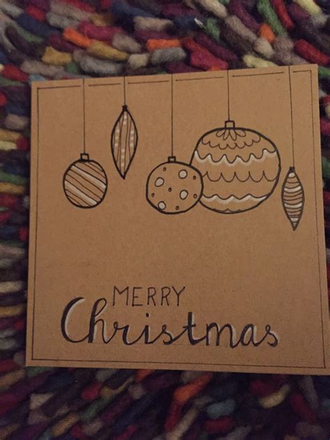 Pin Van Marjolein Op Handlettering Kerst Kaarten Zelfgemaakte