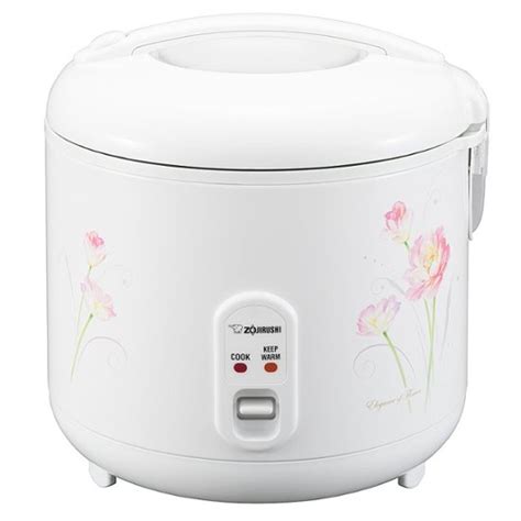 Zojirushi Cup Uncooked Automatic Rice Cooker Warmer Tulip Ns