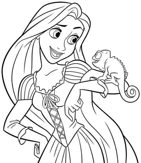 Rapunzel Coloring Pages Tangled Coloring Pages Rapunzel Coloring