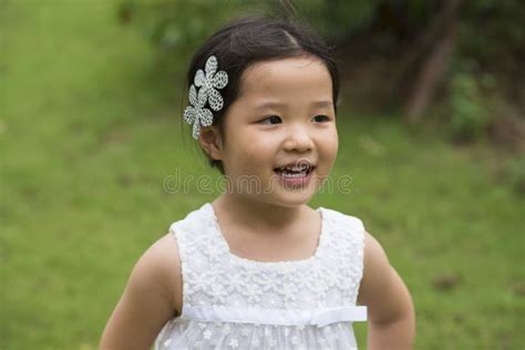 Little Asian Girl Stock Image Image Of People Expression 45029389