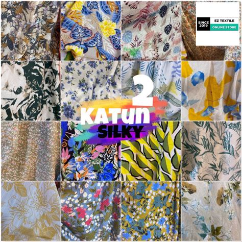 Jual Kain Katun Silky Import Part2 Katun Silky Kain Silky Slub