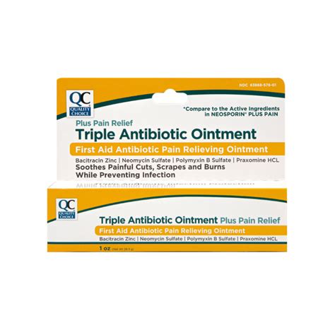 Triple Antibiotic Ointment Plus Pain Relief Rx Pro Inc Partners In