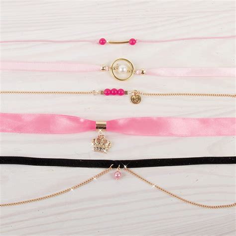 Make It Real Juicy Couture Chokers And Charms Diy Choker Jewelry