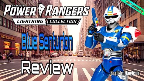 Unboxing 084 Power Rangers Turbo Lightning Collection Blue Senturion