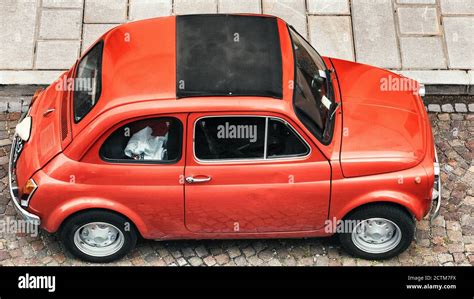 Car Fiat 500 Red Hi Res Stock Photography And Images Alamy