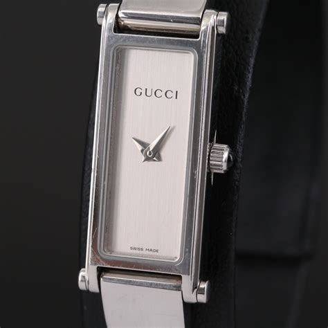 Gucci 1500l Horsebit Stainless Steel Quartz Wristwatch Ebth