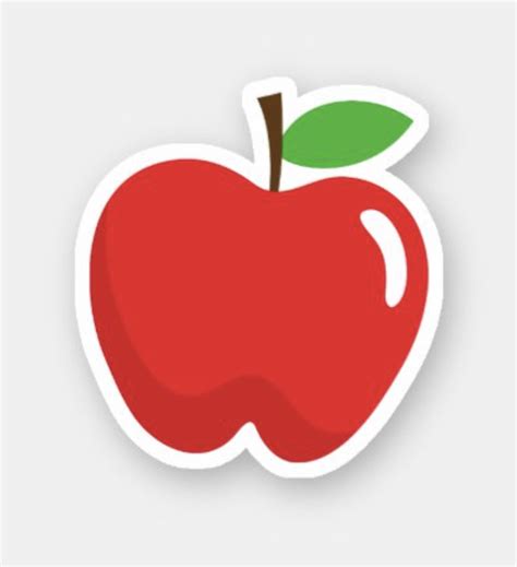 Apple Stickers Cool Stickers Apple Clip Art Fruit Birthday Party