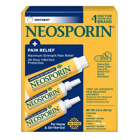 Neosporin Maximum Strength Ointment, 2 Ounces - Walmart.com