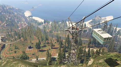 Explore Mount Chiliad Cableway Station Gta 5 Mods