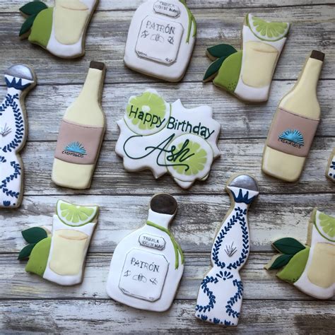 Tequila Themed Birthday Cookies Rcookiedecorating