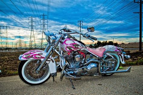 Get paid for your art. Pink Harley Davidson Motorcycle | ... Custom 12-04-10 ...