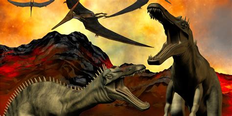 Динозавры могли вымереть из за извержения вулкана — исследование Nv
