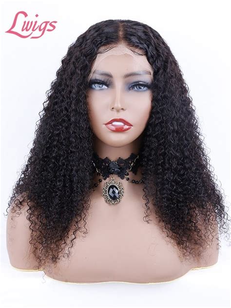 180 Density 13x6 Hd Lace Wigs Brazilian Virgin Hair Kinky Curly Undetectable Hd Lace With