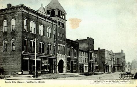 Maybe you would like to learn more about one of these? South Side of square Carthage IL | Carthage, Street view ...