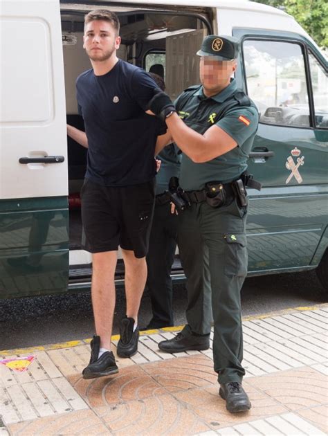 Brits Marched Into Court In Handcuffs Over Conor Spraggs Ibiza Death