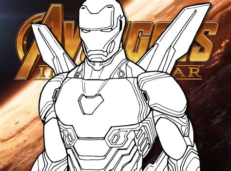 Infinity war step by step. How to Draw IRON MAN (Avengers: Infinity War) Drawing ...