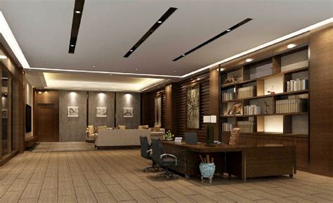 High end craftsmanship & award winning service. Ceo Office Design Home Ideas High-end Executive Interior ...