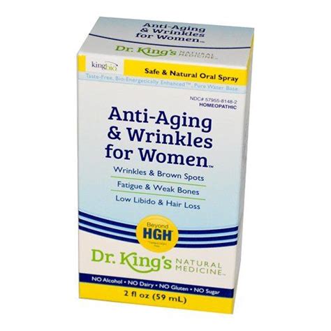King Bio Homeopathic Anti Aging And Wrinkles Women 2 Ounce More