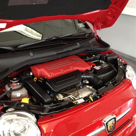 Under The Hood Of The Fiat Abarth Fiat The Hood Sports Car