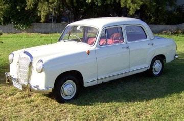Maybe you would like to learn more about one of these? Jan Naude's 1958 Mercedes-Benz 190 Ponton sedan © www.mbzponton.org
