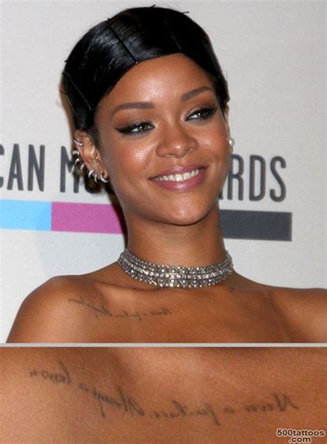 Rihanna Tattoos Photo Num
