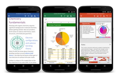 Easily manage everyday expenses from monthly bills to weekly allowances. Microsoft releases Word, Excel, and PowerPoint for Android ...