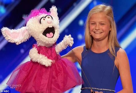 Ventriloquist Darci Lynn Wows On America S Got Talent Daily Mail Online