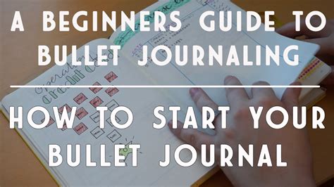 Beginners Guide To Bullet Journaling How To Start A Bullet Journal
