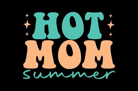 Hot Mom Summer Graphic By Designhub4323 · Creative Fabrica