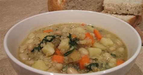 The Amateur Vegan Quinoa White Bean And Kale Stew