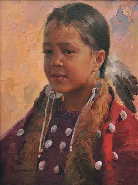 Lakota Girl By Mian Situ