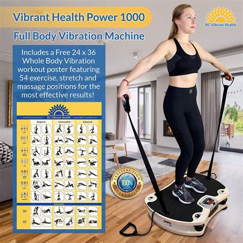 Buy Bc Vibrant Health Power 1000 Vertical Vibration Platform Machine