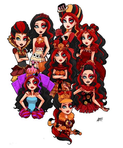 Lizzie Hearts Outfits Ever After High Ever After High Rebels Ever After