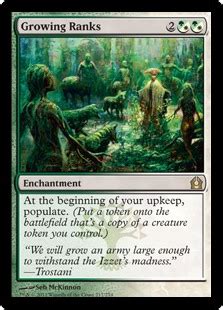 The current standard in faq format. Growing Ranks (Return to Ravnica) - Gatherer - Magic: The ...