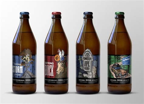 Bdbc Seasonal Beers On Packaging Of The World Creative Package Design