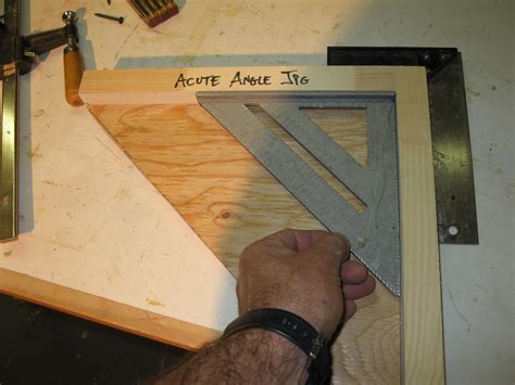 Cutting Acute Angles A Concord Carpenter