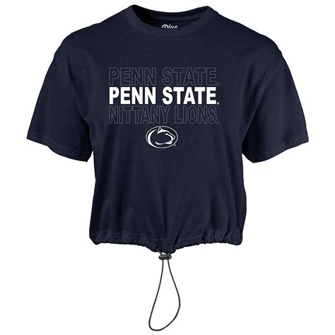 Penn State Nittany Lions Womens Tailgate Toggle Crop Tee Nittany Lions