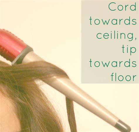 E L L E S E E S How To Use A Clipless Curling Wand Curling Hair