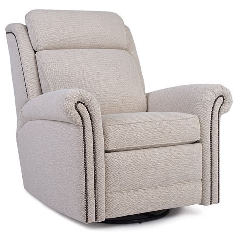 Smith Brothers 737 Traditional Power Recliner With Power Headrest