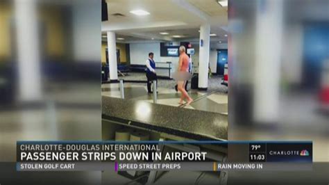 Man Strips Naked At Charlotte Airport Upset About Overbooked Flight