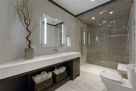 If you're looking for ideas for your next remodel, browse these stunning master bathroom designs of this transitional bathroom by valerie wilcox, via houzz, mixes traditional, modern and contemporary styles for a unique, luxurious effect. Modern Luxury Kitchen, Master Bath and Basement Remodel in ...
