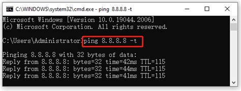 Cmd Ping Test How To Ping From Command Prompt Windows 1011 Minitool