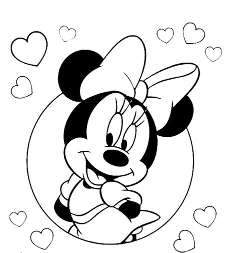 Dibujos Para Colorear Disney Minnie Mouse Coloring Pages Mickey