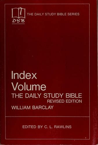 The Daily Study Bible Series Revised Edition By William Barclay By